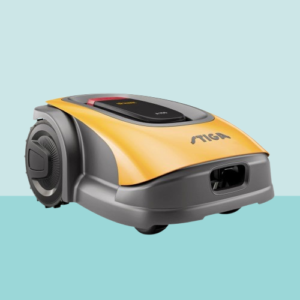 STIGA A750, robot autonome, sans fil, surfaces jusqu’à 750 m2, signal GPS, pentes jusqu’à 45% (24°)